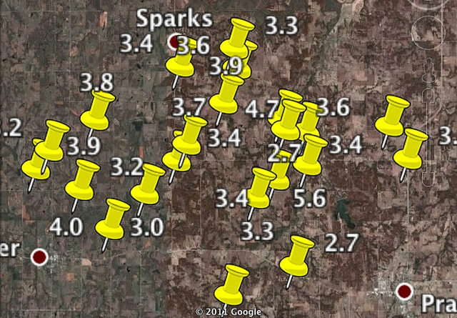 Oklahoma earthquakes