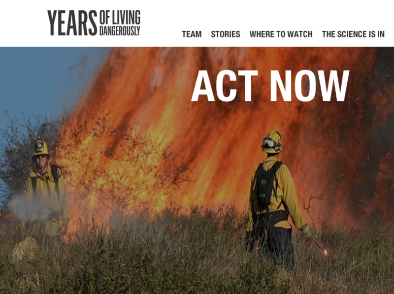 Years of Living Dangerously webpage (Years)