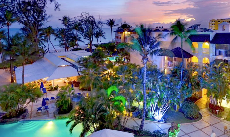 Island tourism at Turtle Beach Resort, Barbados, uses renewable energy