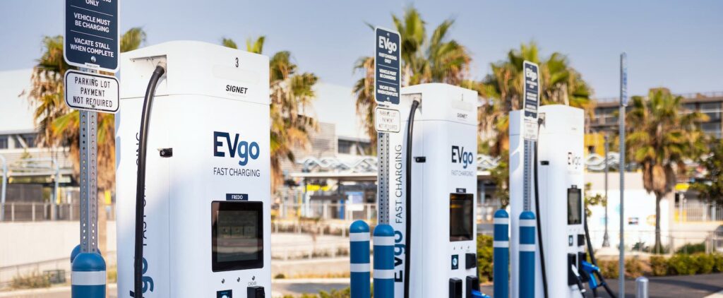 ev charging public evgo