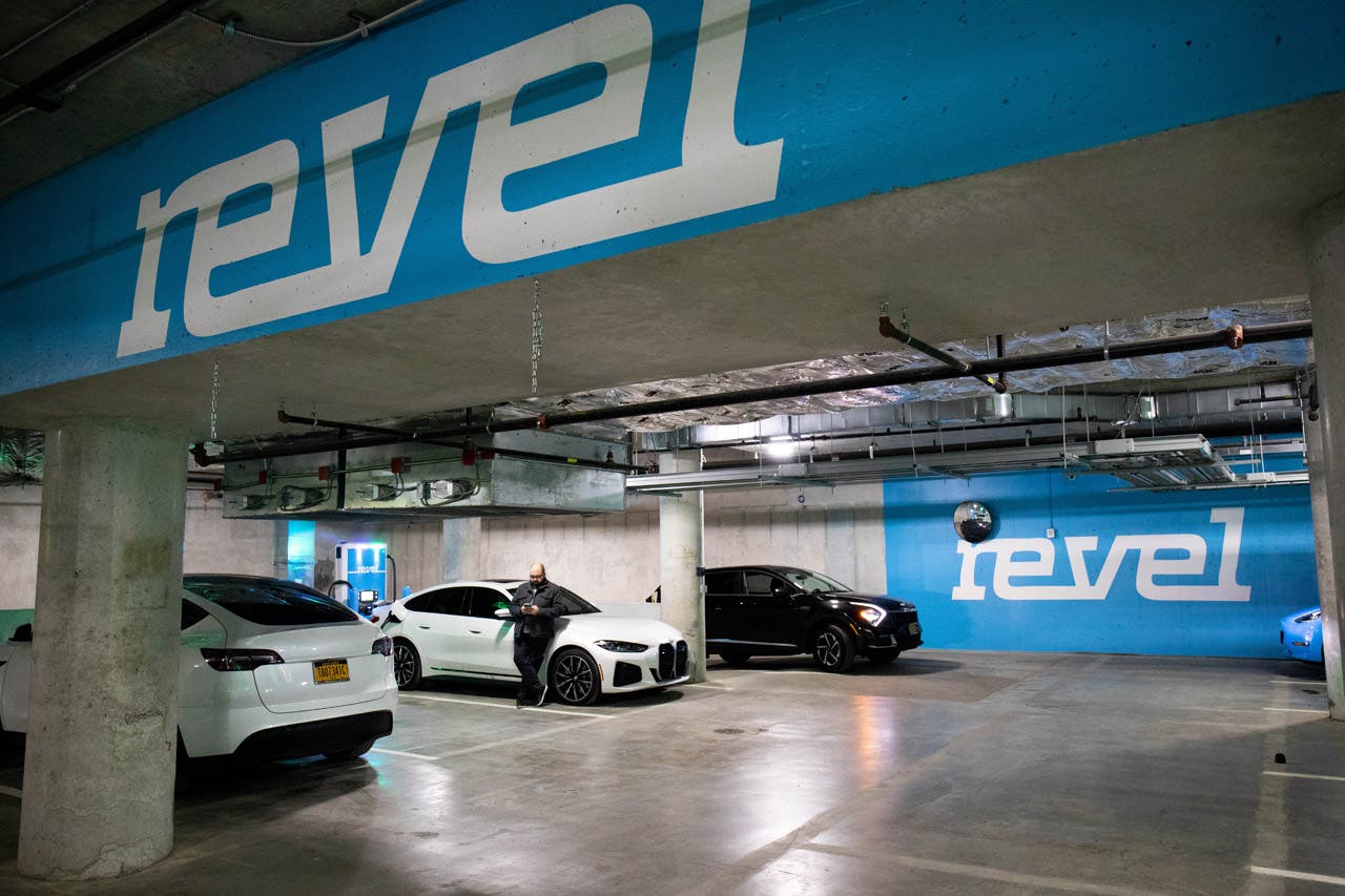 Revel's newest charging superhub is located in the historic Dime building in South Williamsburg, Brooklyn.