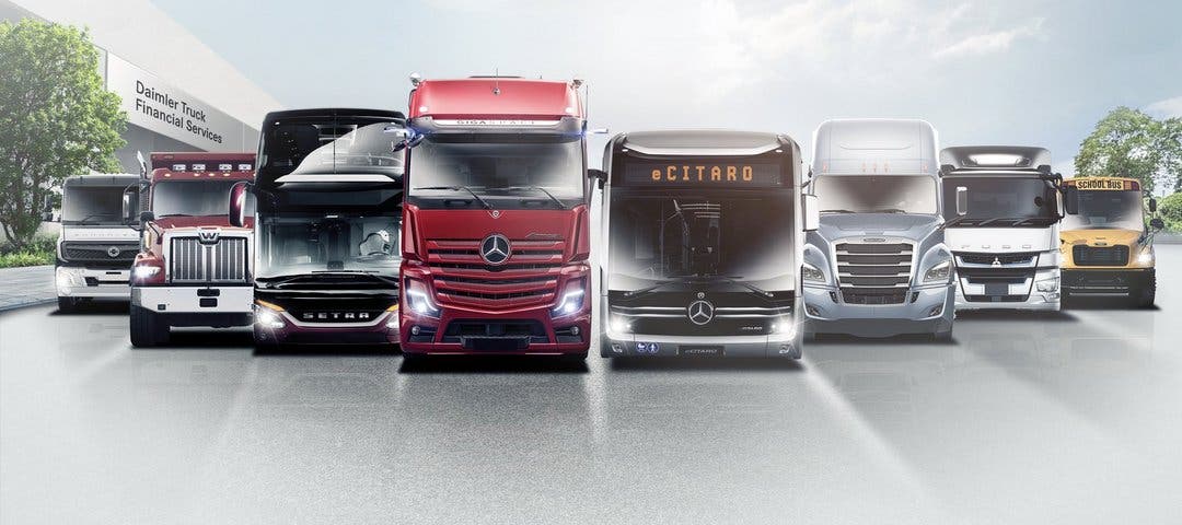 Daimler Truck Family (Europe); image courtesy Daimler Truck.