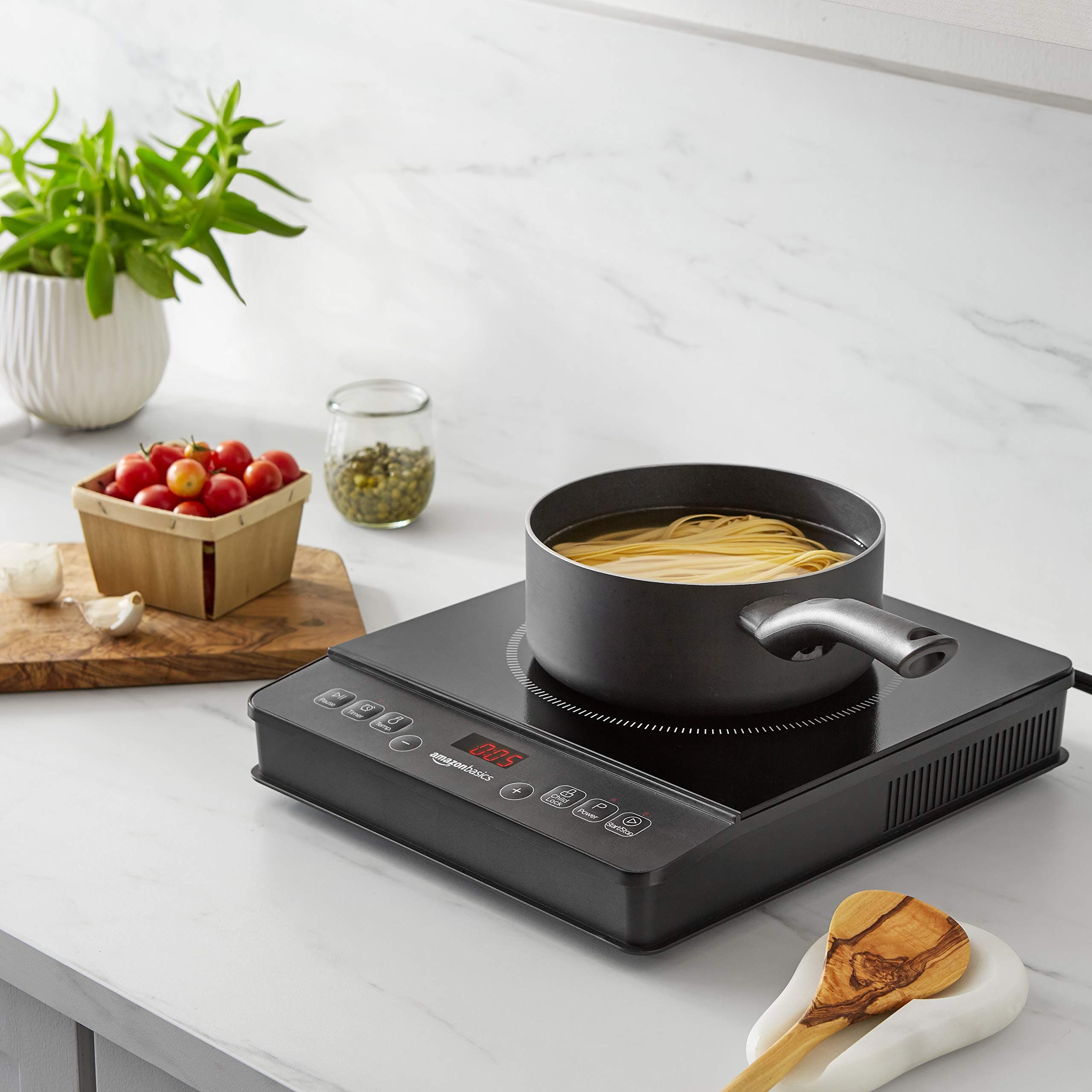 Portable Induction Cooktop, High End Full Glass Induction Burner