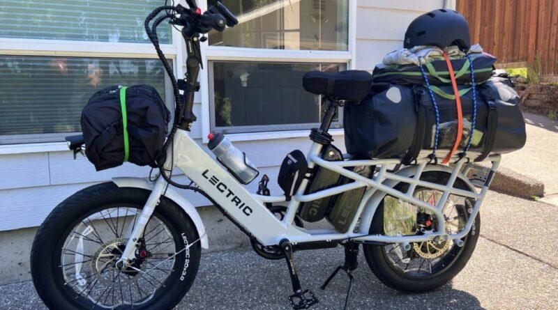 The Lectric EBikes XPedition Dual Battery Cargo Bike