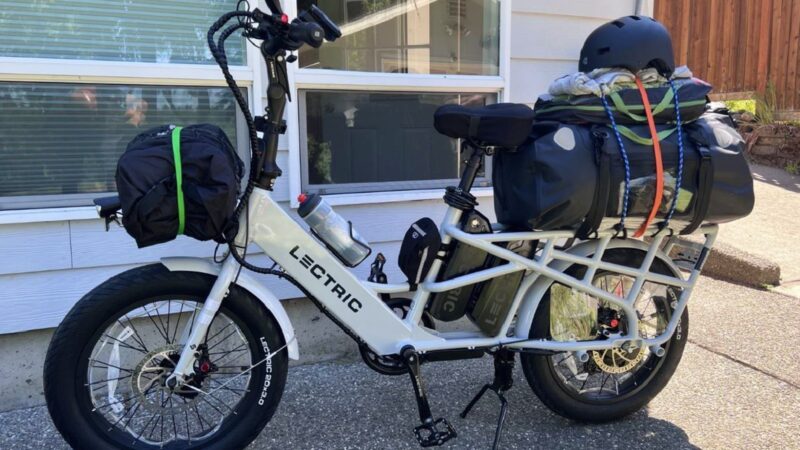 The Lectric EBikes XPedition Dual Battery Cargo Bike