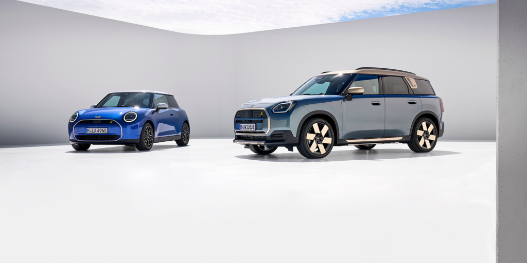 All-electric MINI lineup, image courtesy of BMW