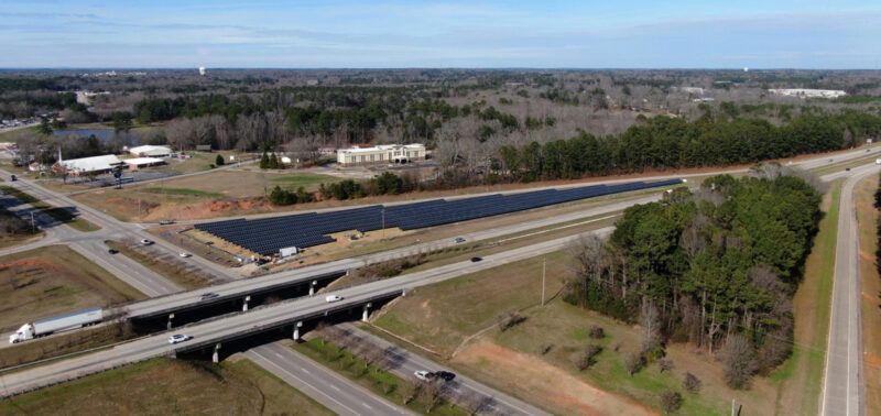 Highway solar