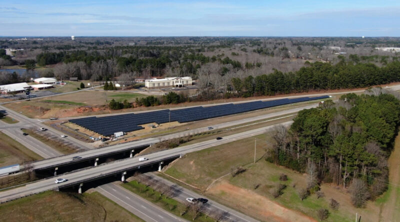 Highway solar