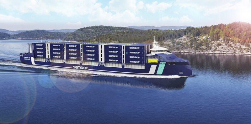 fuel cell powered ship