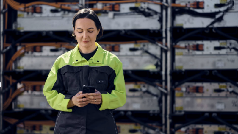 Volvo Energy reuses and recycles electric truck batteries