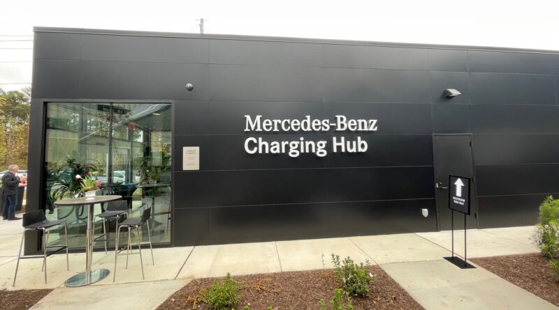 Mercedes charging hub