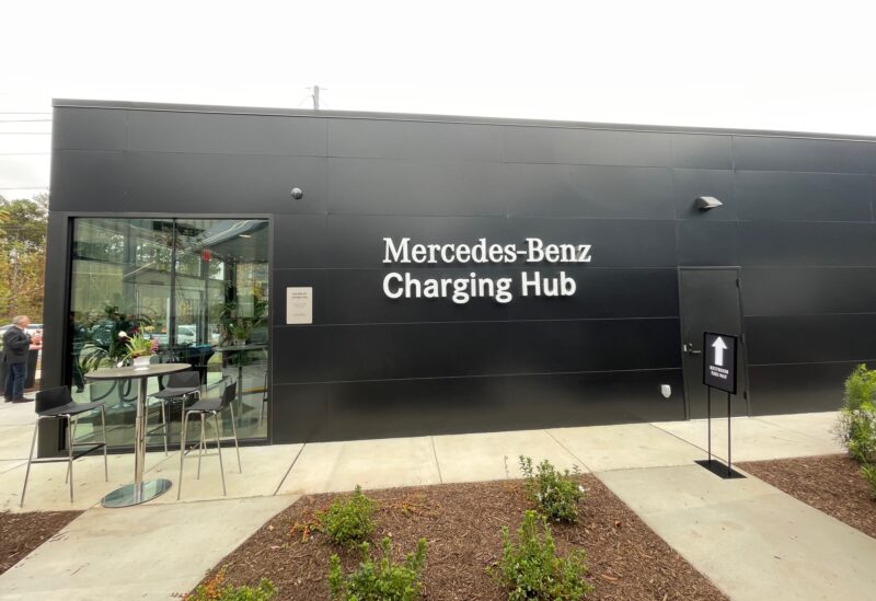 Mercedes charging hub