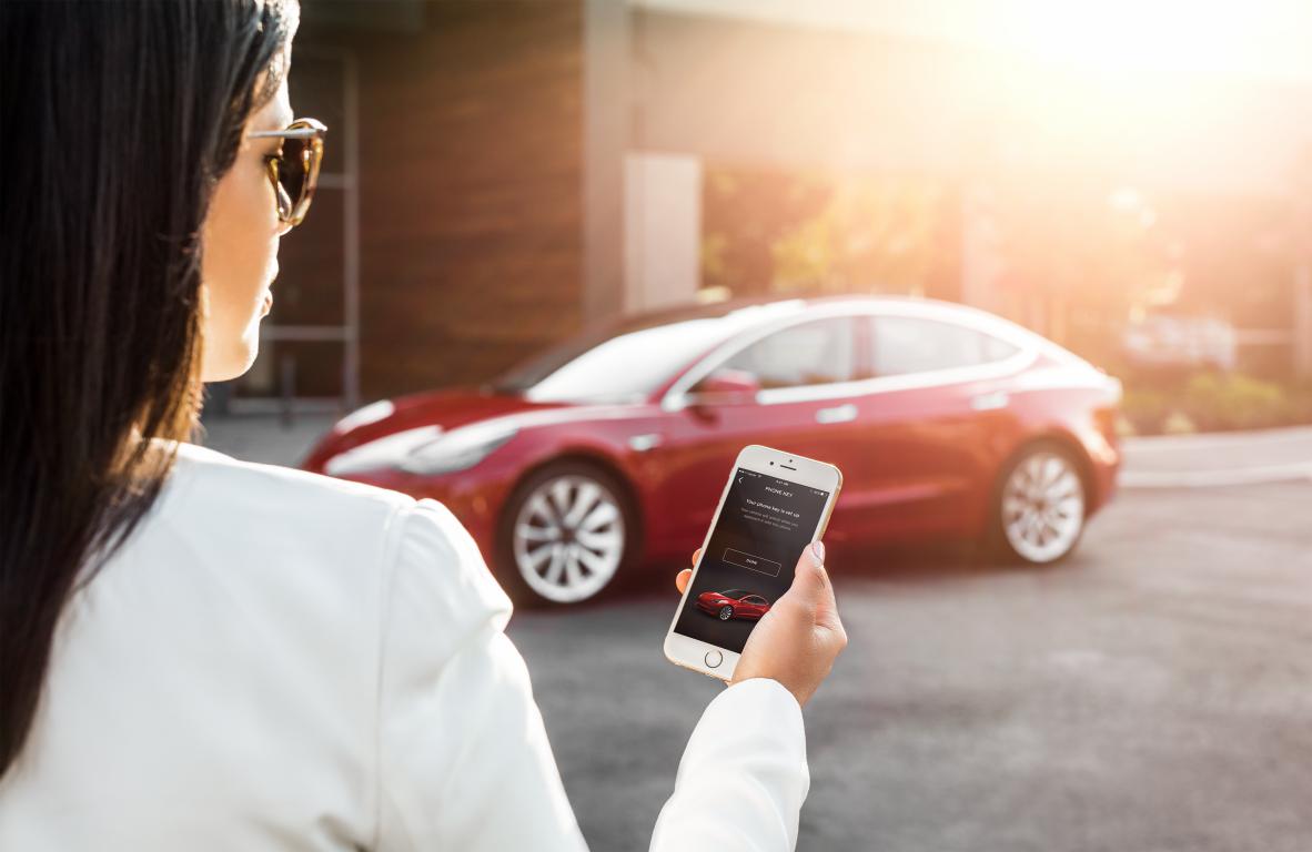 photo of Tesla Enhances Phone Key Functionality with Ultra-Wideband in Latest Update image