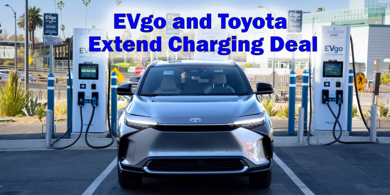 EVgo and Toyota Extend Charging Deal for bZ4X - CleanTechnica