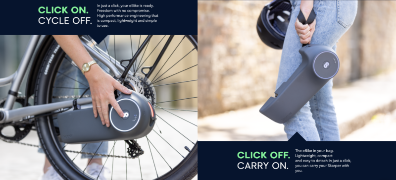 Skarper Turns Your Favorite Bike Into An E-Bike - CleanTechnica