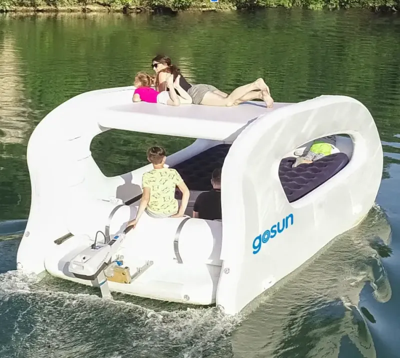 GoSun's ELCAT Is An Affordable & Portable Solar Electric Boat - CleanTechnica