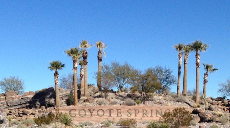 groundwater in Coyote Springs