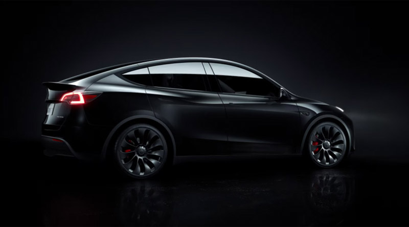 Tesla Model Y in Black