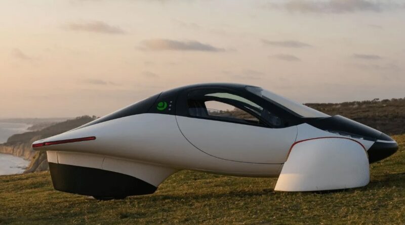 solar electric car autocycle aptera