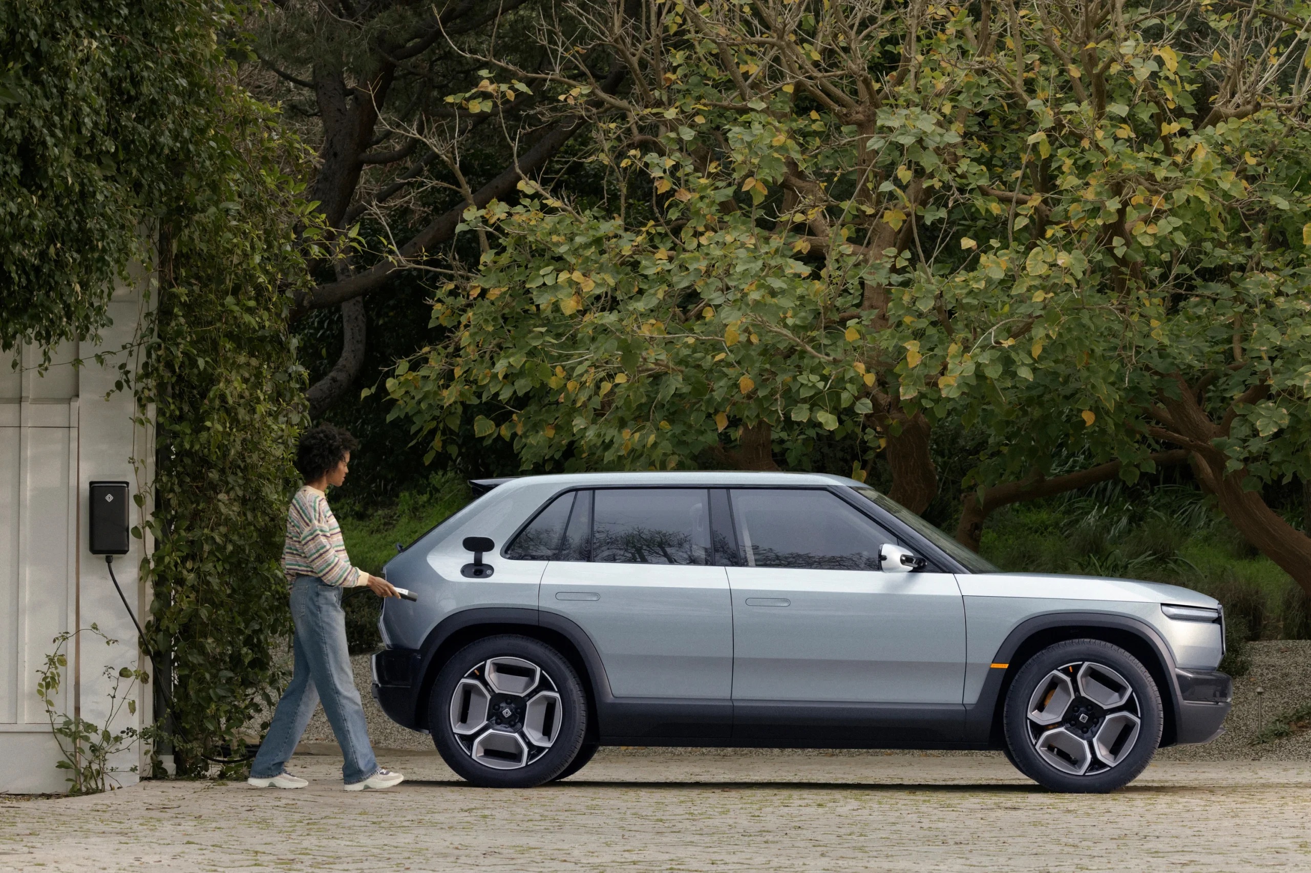 Rivian R3 charging at home