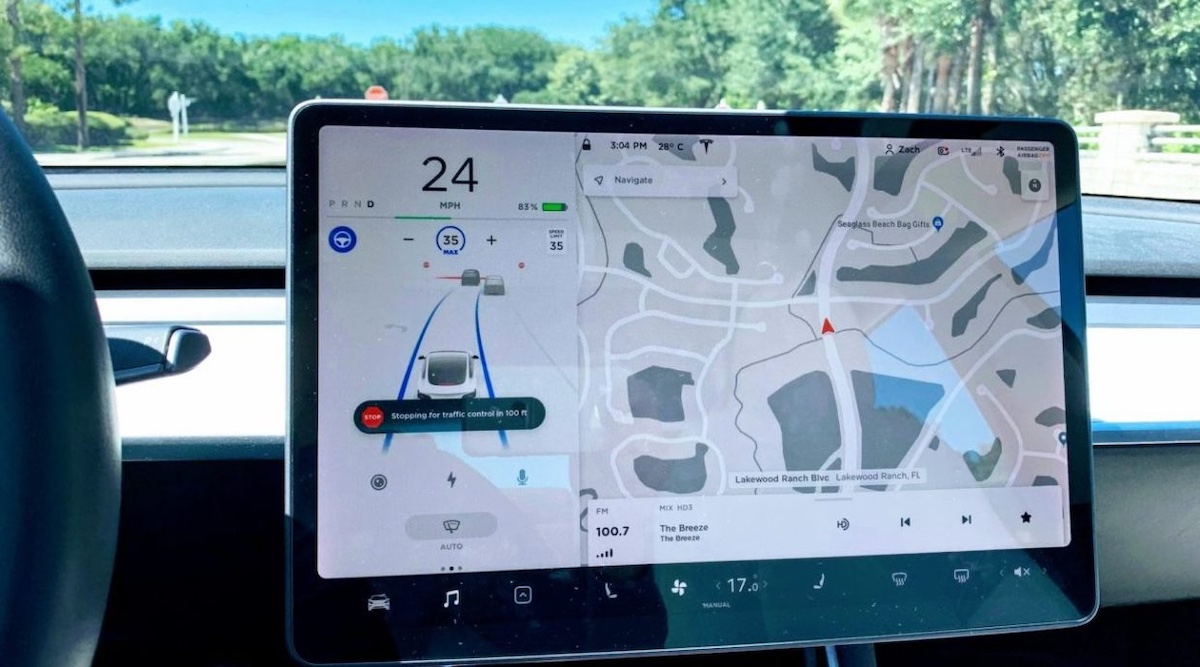 Tesla full self driving