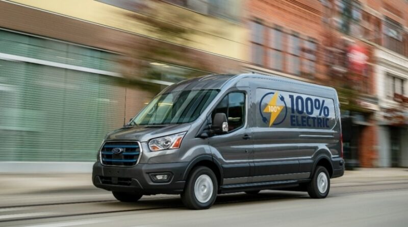 Ford E-Transit electric commercial van