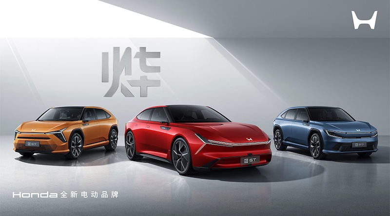 Honda Launches 3 New Electric Cars … In China, For China