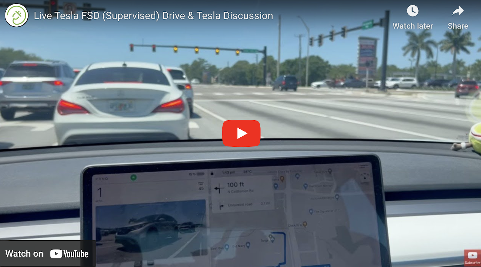 Join Us for Live Tesla FSD (Supervised) Drive & Tesla Discussion