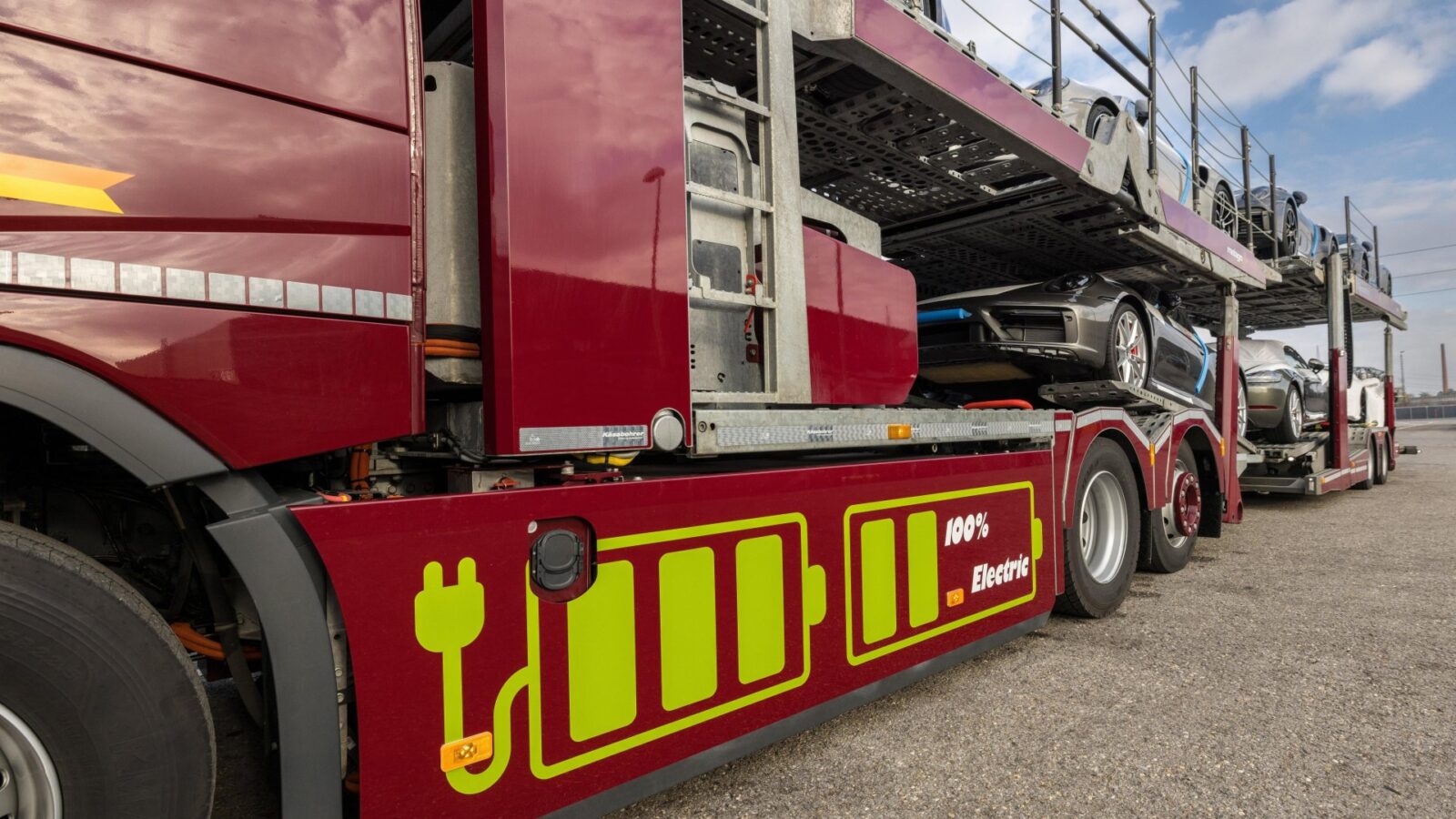 Porsche Rolls Out Electric Trucks As Transport Logistics Fleet - CleanTechnica