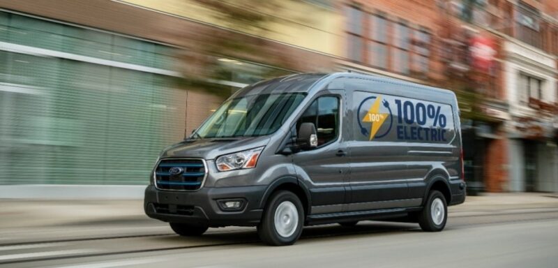 Ford E-Transit vans will test wireless EV charging technology.
