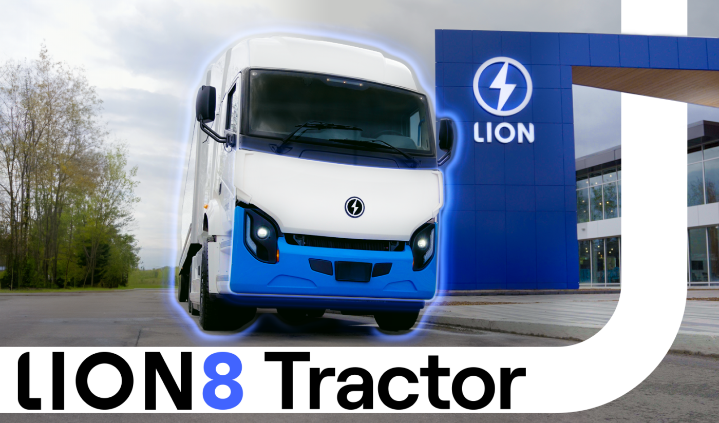 Lion Electric Unveils the Groundbreaking Lion8 Tractor, An All-Electric Class 8 Commercial Truck - CleanTechnica