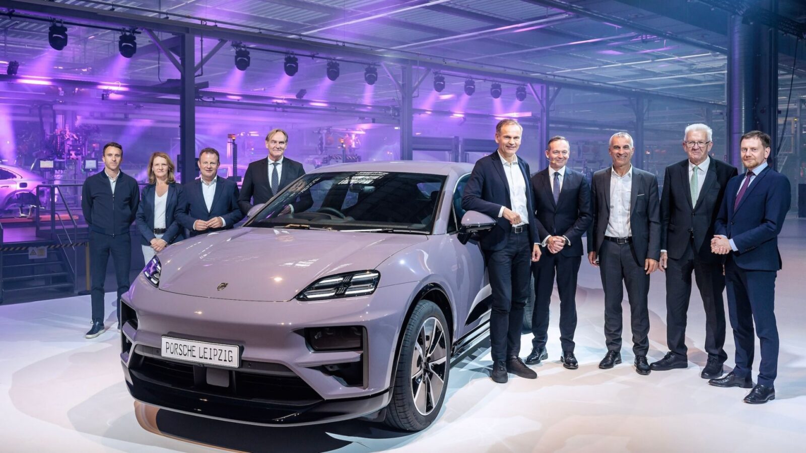 Porsche Celebrates The Start Of Electromobility At Its Leipzig Factory - CleanTechnica