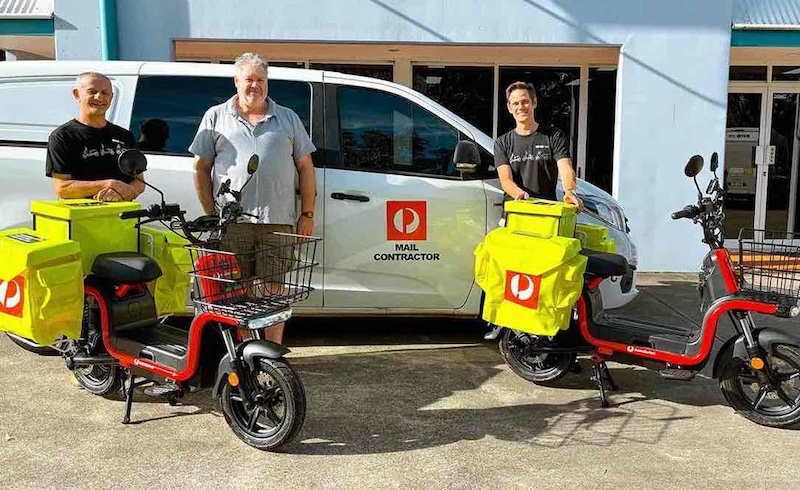 Australian Outback Postie Goes Electric