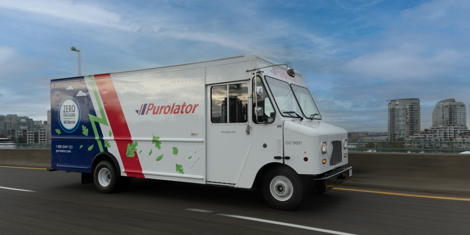 Motiv Completes Delivery of Additional 55 Electric Trucks to Purolator