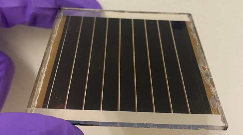perovskite solar cell record EPFL
