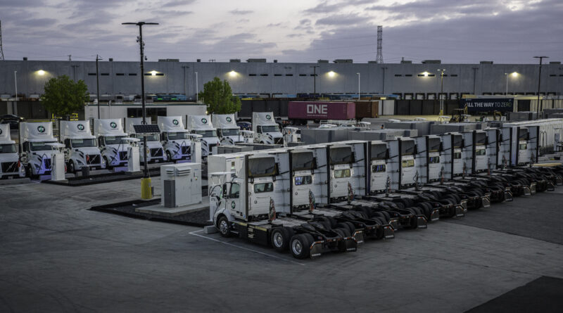 EV chargers for large ev tractor trailers