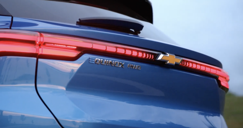 EV sales costco GM equinox