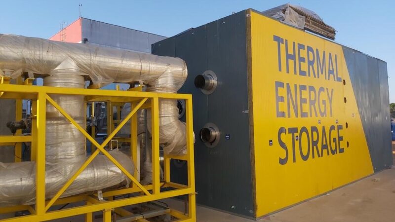 thermal energy storage brenmiller rock