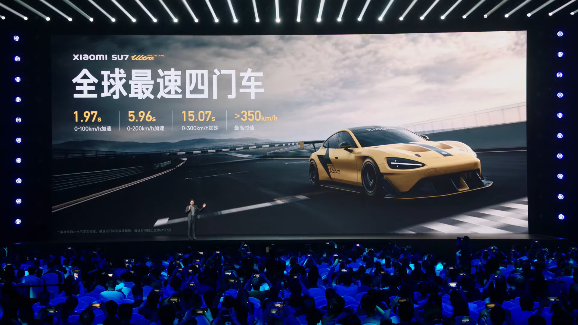 electric sportscar, the Xiaomi SU7