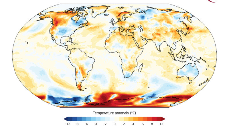 Copernicus heat record