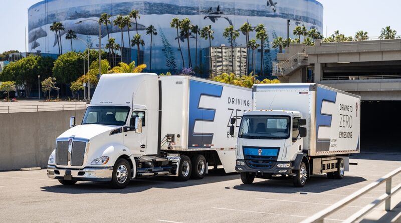 electric truck kenworth paccar