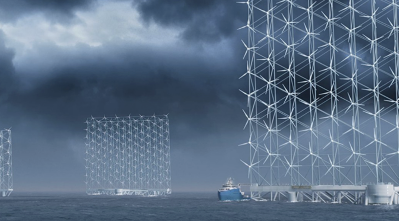 offshore floating wind catcher turbines