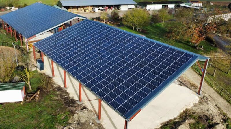 rooftop solar carports sheds Octopus france texas