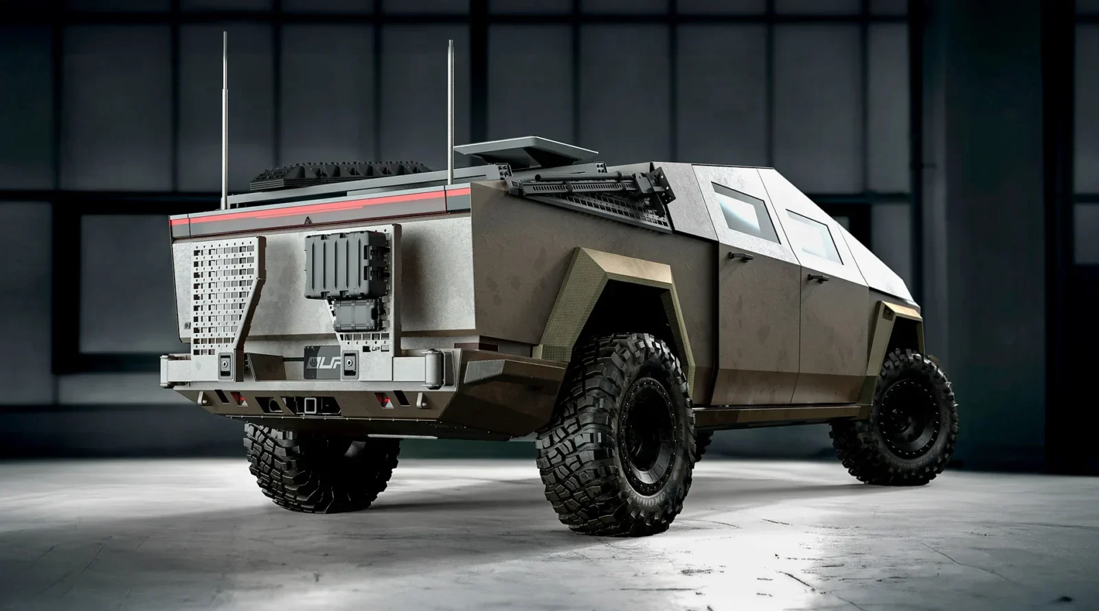 Archimedes Defense Teams Up With Unplugged Performance to Build Apocalypse-Ready Cybertrucks - CleanTechnica