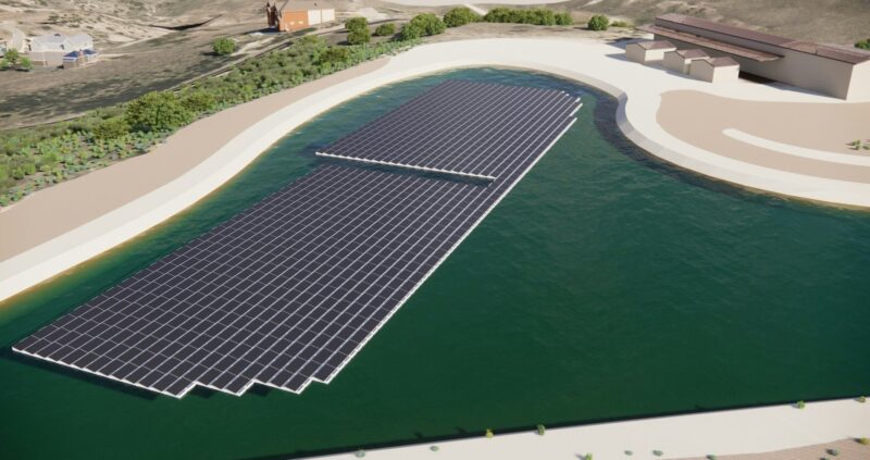 floating solar utah ameresco D3Energy