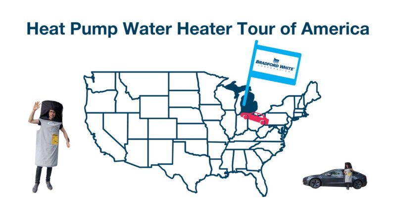 heat pump water heater tour