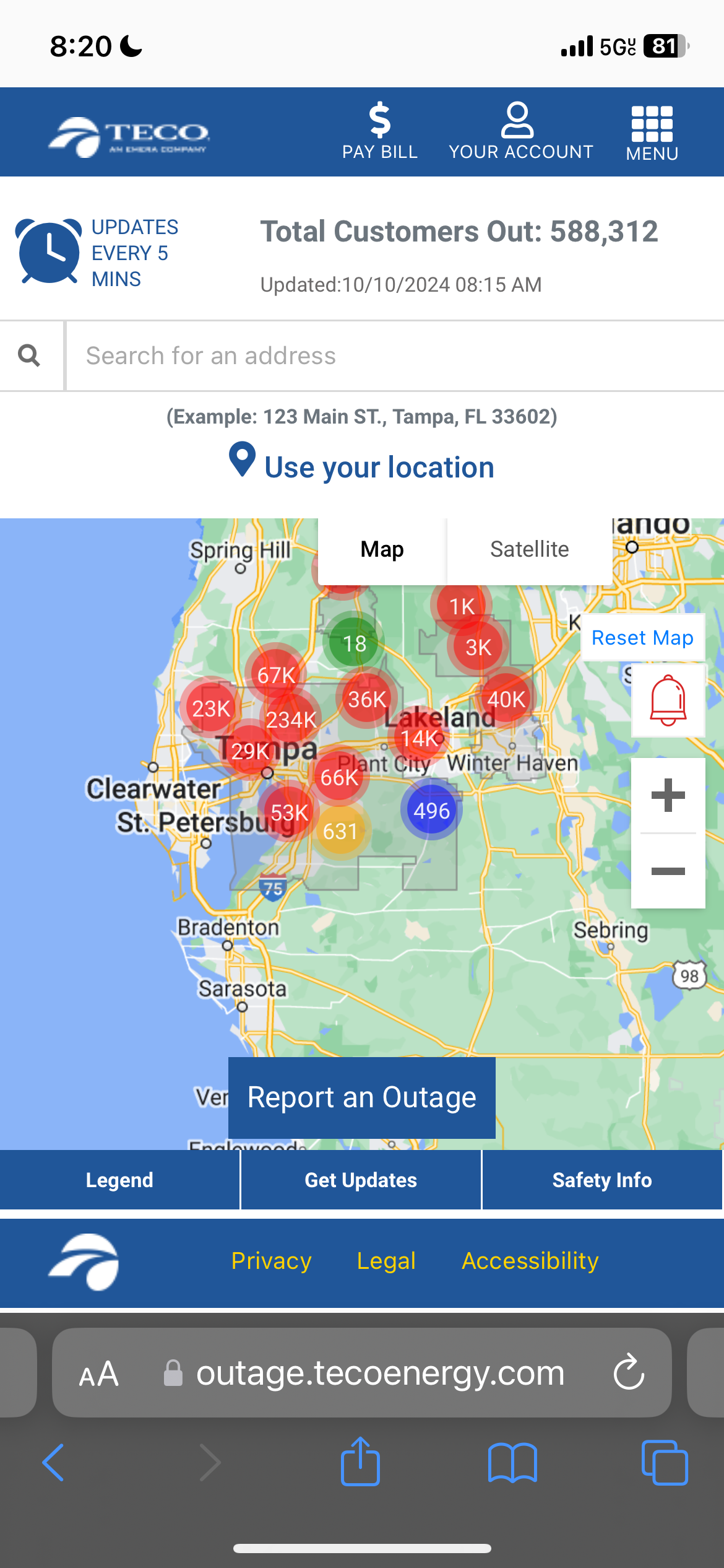 Fueling Up The Day After Milton Pounds The Florida Coast, Electric Versus Gas