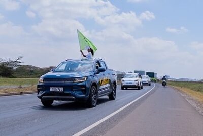 Kabisa Leading Largest EV parade in Nairobi