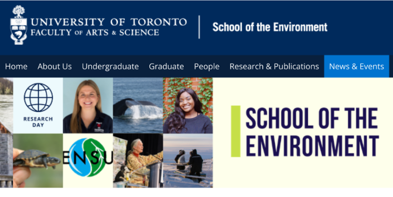 School of Environment fossil fuels