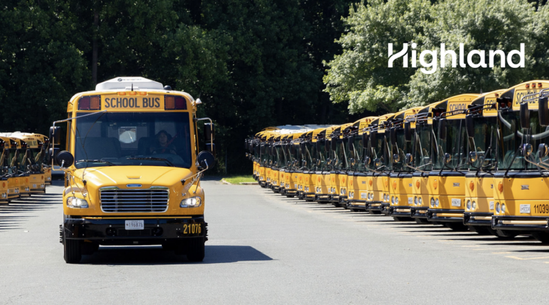 electric vehicles highland school buses fleets